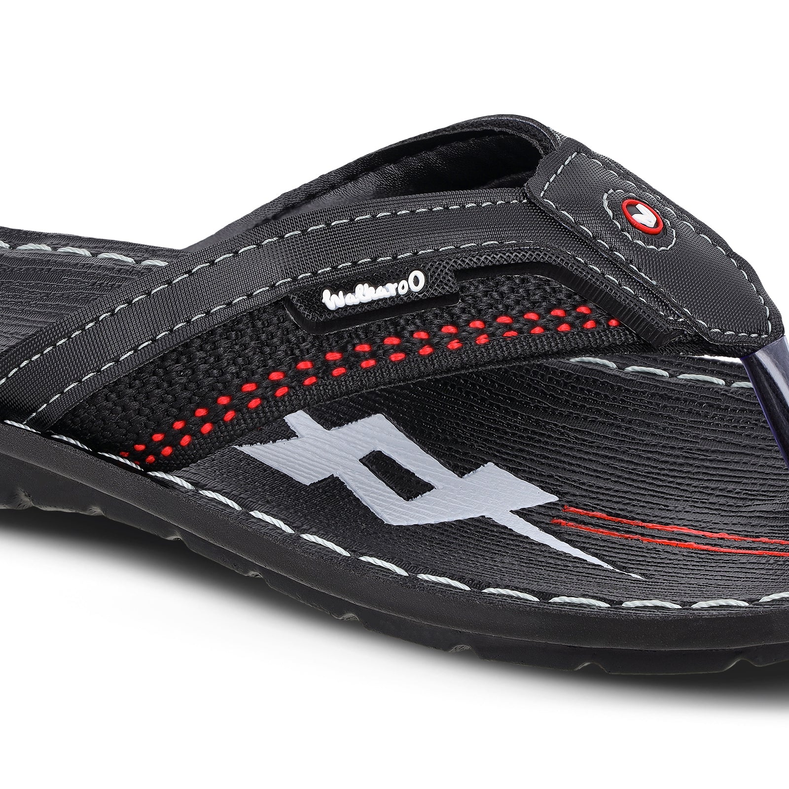 Men's Daily Wear Sandals - W1030 Black - Image 5