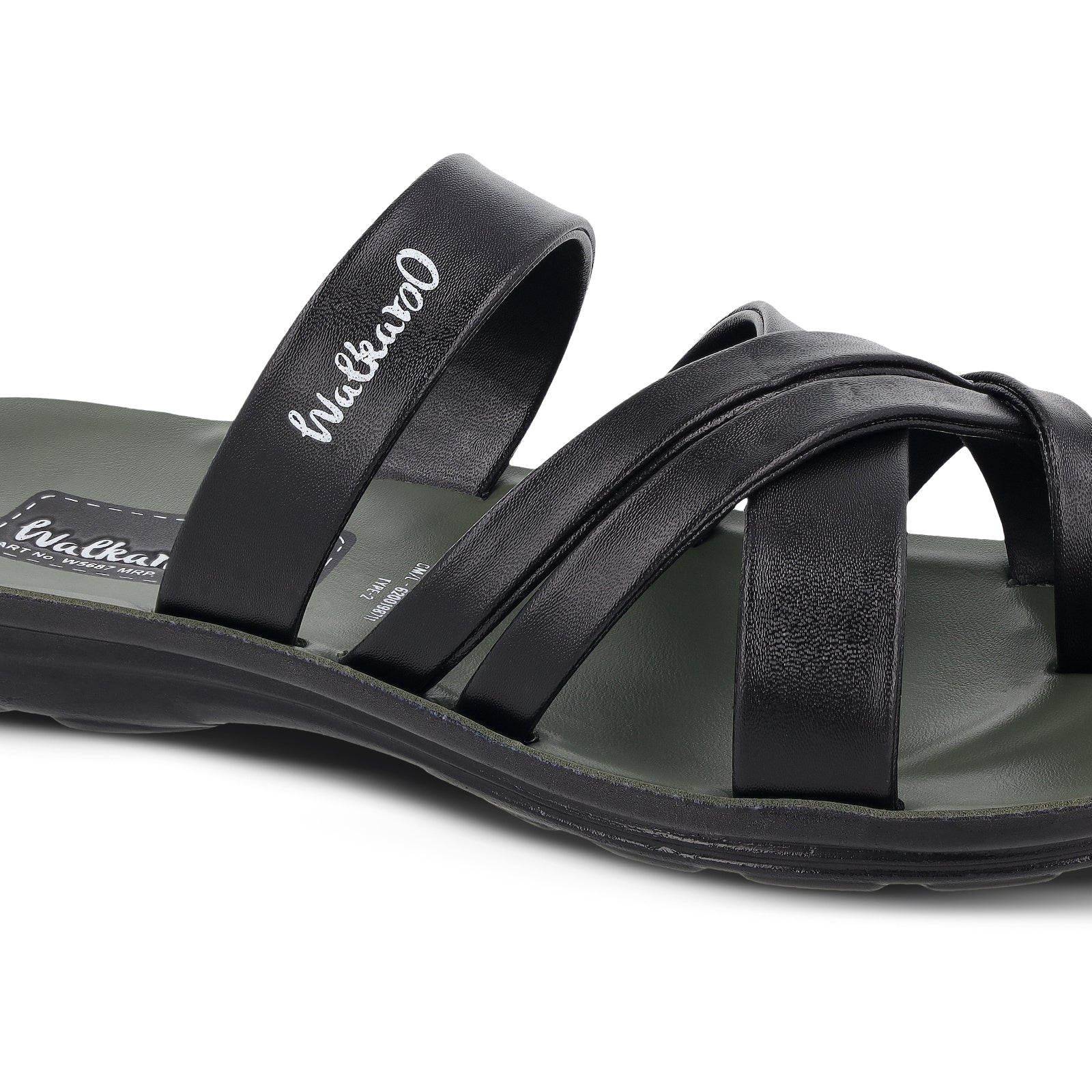 Men's Daily Wear Sandals - W5687 Green - Image 5