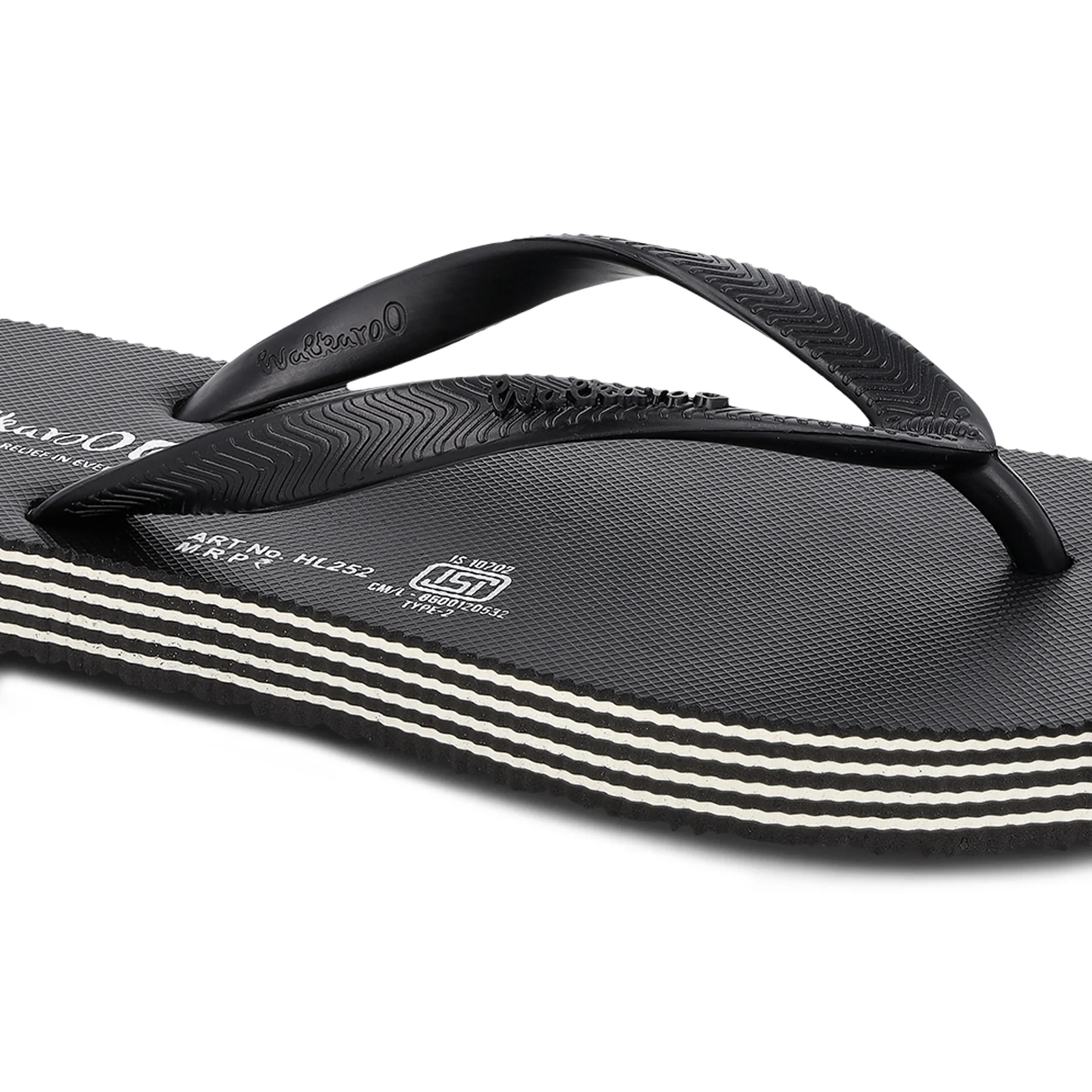 Women's Care Plus Slippers - HL252 Black - Image 4